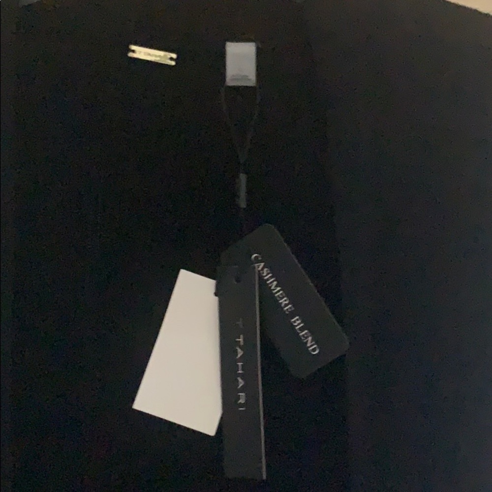 TAHARI CASHMERE BLEND CARDIGAN - Picture 5 of 9